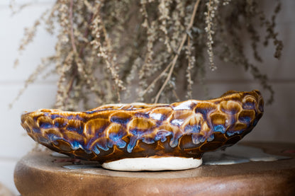 Hand Carved Decorative "Catch All" Bowl