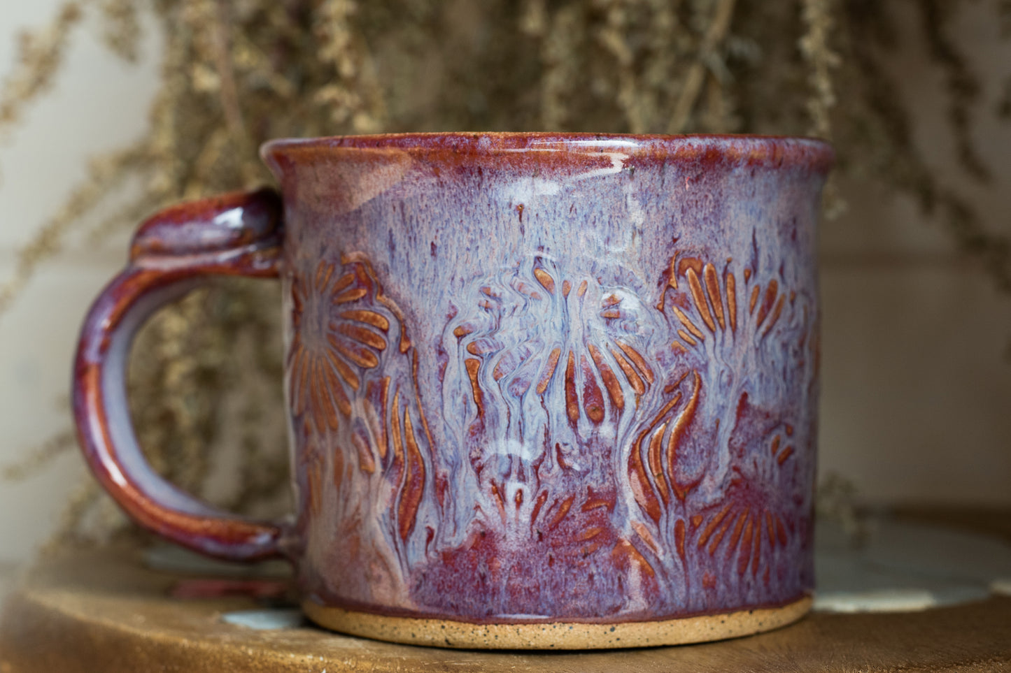 Wildflower Mug in Cosmic Purple