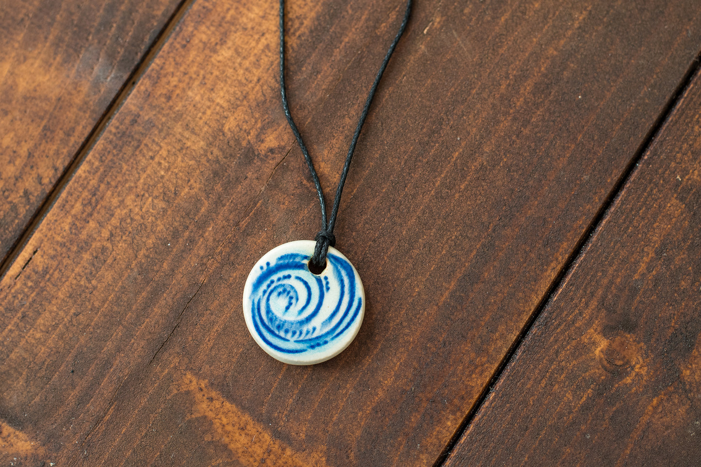 Stoneware Pendant Necklaces