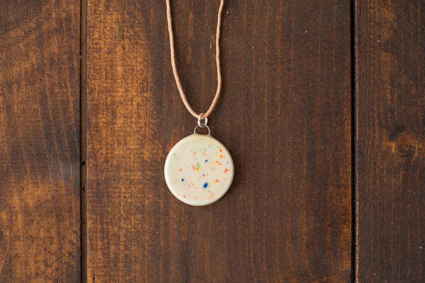 Stoneware Pendant Necklaces