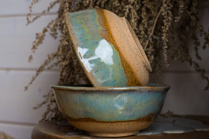 Cereal Bowls: Sand & Sea