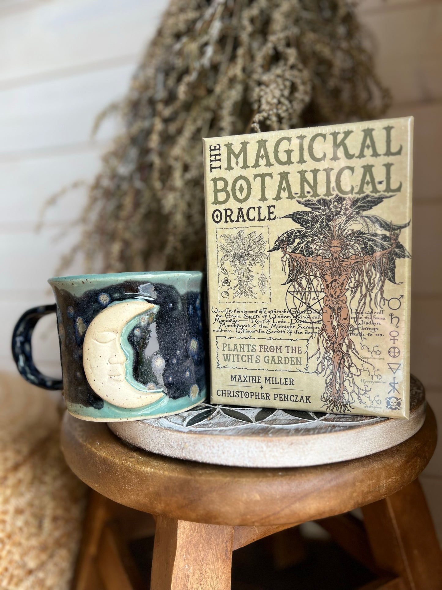 Moon Mug: Peaceful Slumber + The Magickal Botanical Oracle